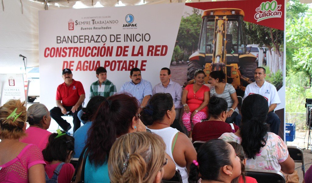 El gobierno municipal lleva agua y alcantarillado a 95 familias de la sindicatura de Costa Rica