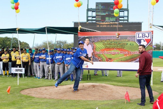 Con éxito inicia la edición XLI de la Liga de Beisbol JAPAC