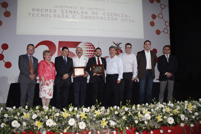 Recibe JAPAC Premio Sinaloa de Ciencia, Tecnología e Innovación 2016