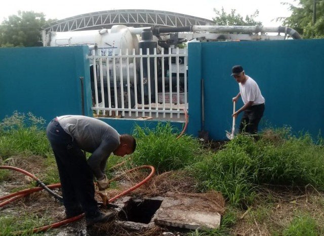 JAPAC atiende problema de Escuela Primaria en Culiacán