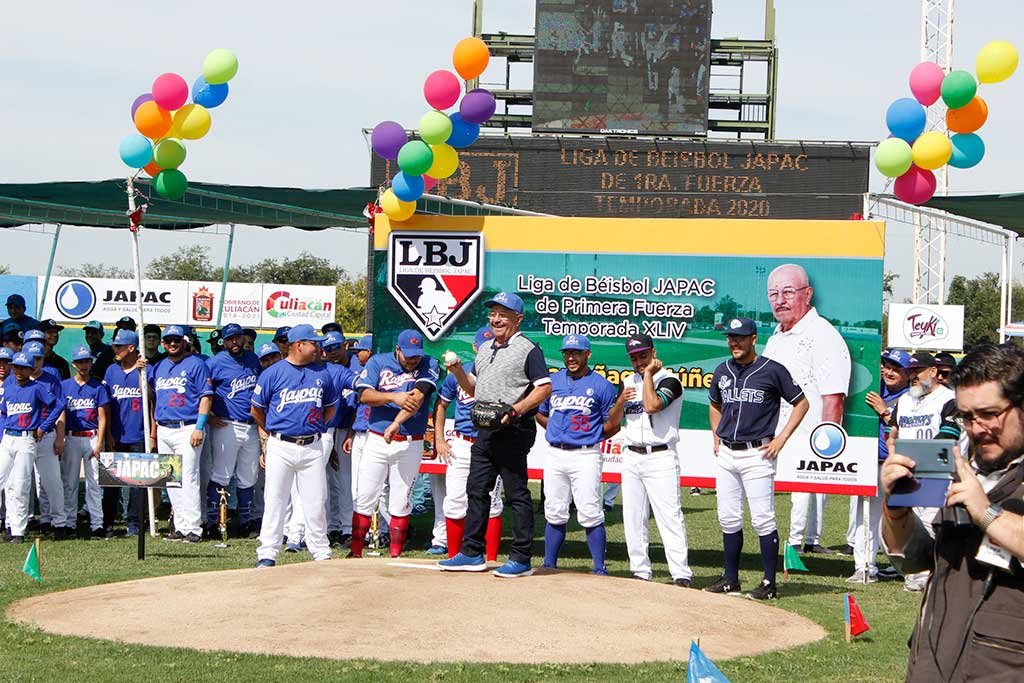 Inauguración de la Liga de Beisbol JAPAC