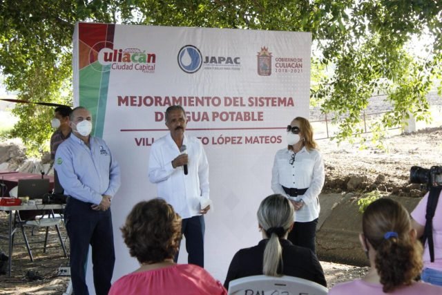 Alcalde inicia obras para mejorar el servicio de agua potable en El Tamarindo