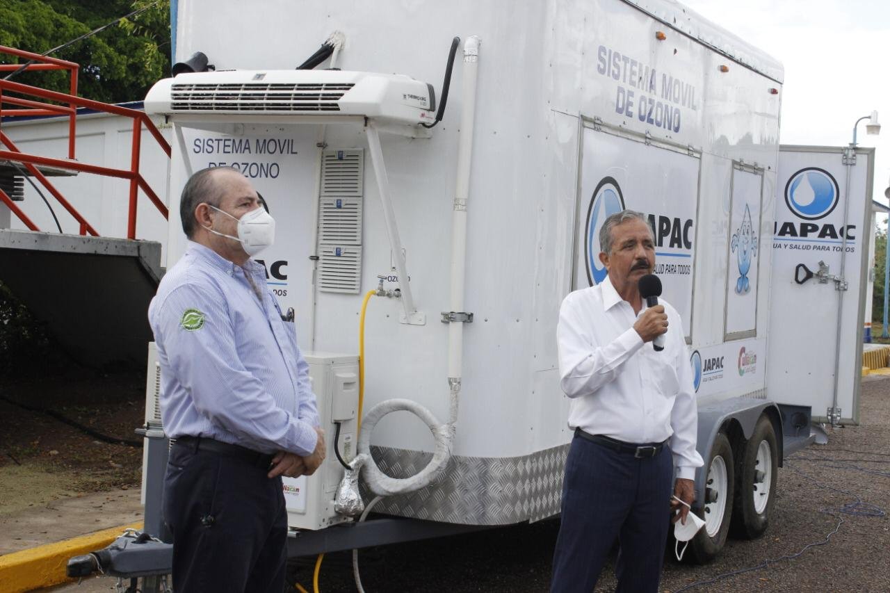 Culiacán se coloca a la vanguardia al potabilizar  con ozono: JEF