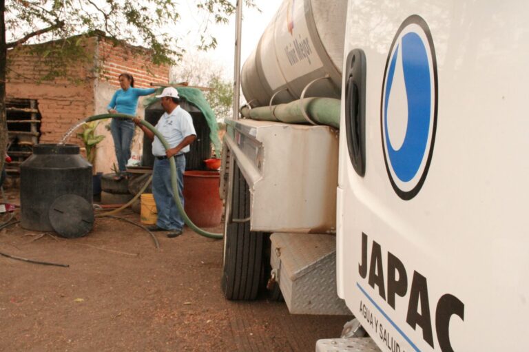 JAPAC mantiene suministro de agua en comunidades rurales ante temporada de estiaje