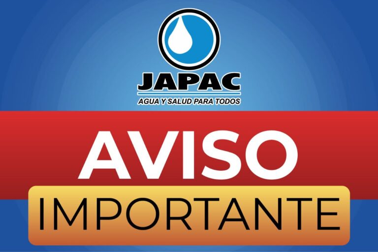 AVISO IMPORTANTE