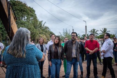 Ayuntamiento entrega obras de alcantarillado sanitario en comunidades de Quilá y Baila