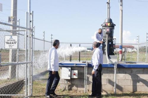 Inaugura JEF obra de abastecimiento de agua potable para la zona norte y norponiente de la ciudad